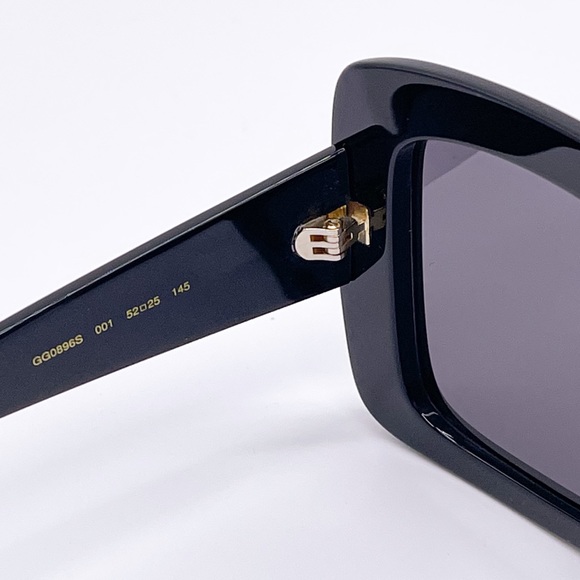 NEW GUCCI GG0896S 001 NEW COLLECTION GUCCI SUNGLASSES GG 0896S FULL PACKAGE - Picture 10 of 12